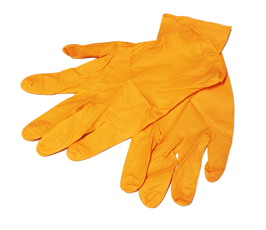 Saf-Line!" Industrial Grip Disposable Gloves